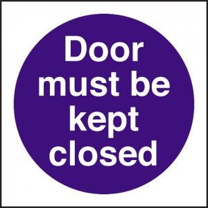 All food must be covered: Self Adhesive Vinyl Notice