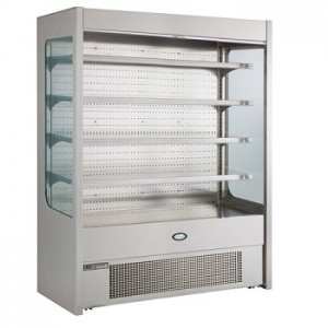 Foster Pro 1500 Multideck with Nightblind and glass end panels. Best in Class, the ultimate choice.