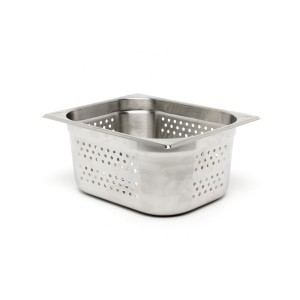 Perforated Stainless Steel Gastronorm Pan Full Size - 65mm Deep