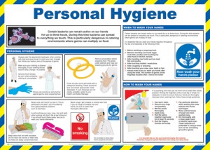 Personal hygiene poster.