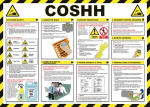Coshh poster.