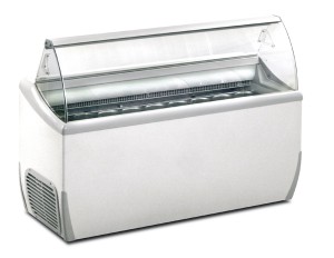 Mondial Elite J-Range Soft Scoop Ice-cream Display