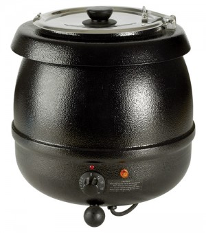 Soup Kettle : 13 1/2" x 14 / 345mm x 360mm.