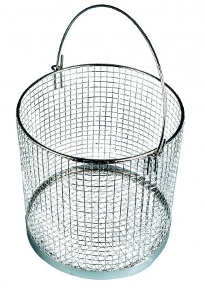 Stainless Steel Chip Bucket : 11 3/4" x 11 3/4 / 300mm x 300mm.
