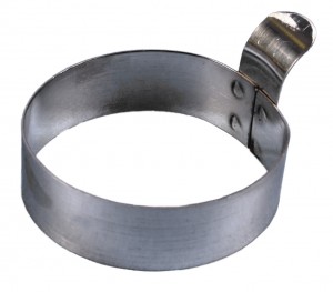 Stainless Steel Egg Ring : 3" x 3/4 / 75mm x 20mm.