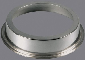 Stainless Steel Plate Ring : 8" x 1 1/2 / 203mm x 40mm.