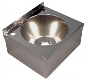 "A" Model Hand Bowl / with skirt and parts : 12" x 10 1/2" x 4 / 305mm x 265mm x 110mm .