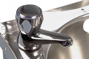 Pillar Taps for Hand Bowl / Stainless Steel