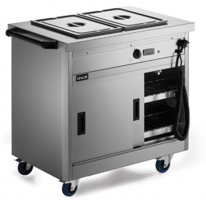 P6B2 Panther 670 Series Hot Cupboard With Bain Marie Tops| 2.6Kw - 2 x 1/1GN