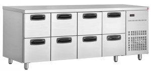 Inomak 1/1 Gastronorm Refrigerated Counters