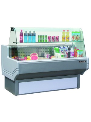 Blizzard Serve Over Display Counter with Under Storage