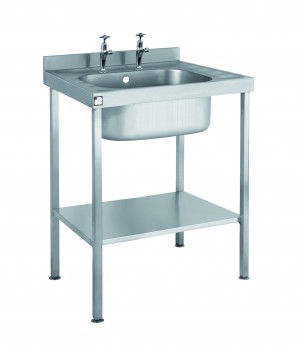 Single Bowl No Drainer sink