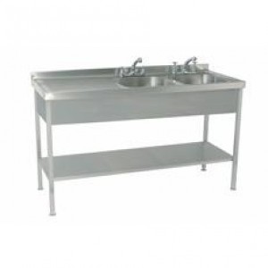 Double Bowl Single Drainer 