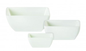 Xtras Deep Squared Serving Bowl