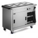 P6B3 Panther 670 Series Hot Cupboard With Bain Marie Tops | 2.8Kw - 3 x 1/1GN