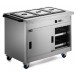 P8B3 Panther 800 Series Hot Cupboard With Bain Marie Tops | 2.8Kw - 3 x 1/1GN