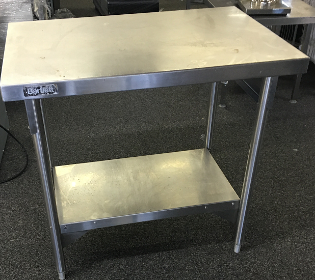 Refurbished: Stn/Stl Work Table