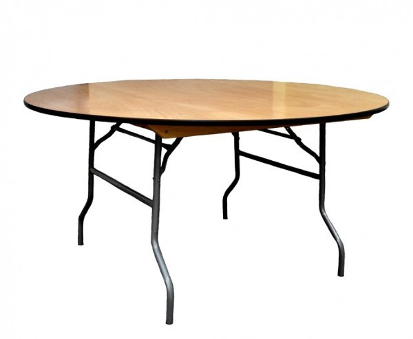 5 foot hotsell round folding table