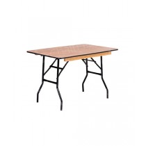 4ft Wooden Trestle Table 