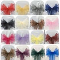 Organza Chair Sash's