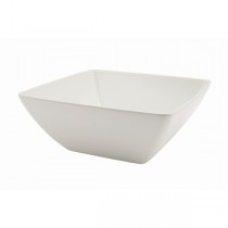 11" Curved Square Melamine Bowl  