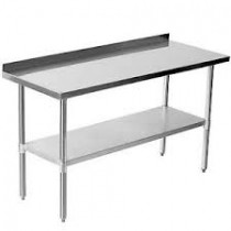 Stainless steel tables