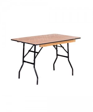 4ft Wooden Trestle Table 