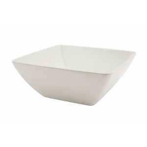 11" Curved Square Melamine Bowl  