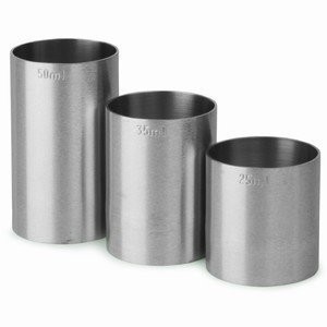 Stainless Steel Spirit Measures