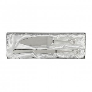 Wedding knife and server