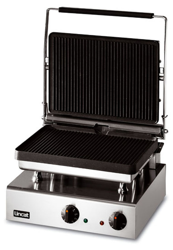GG1P Panini Grill Ribbed 3Kw MM Catering Wholesale