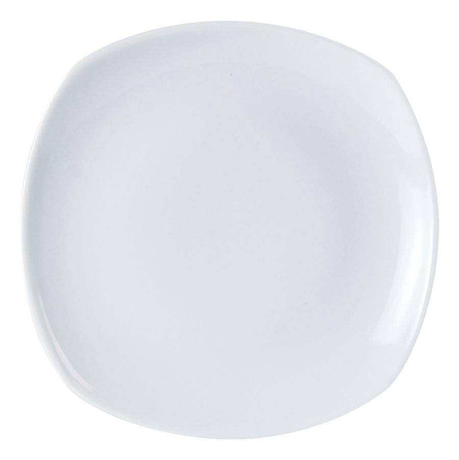 8" Rounded Square Plate MM Catering Wholesale
