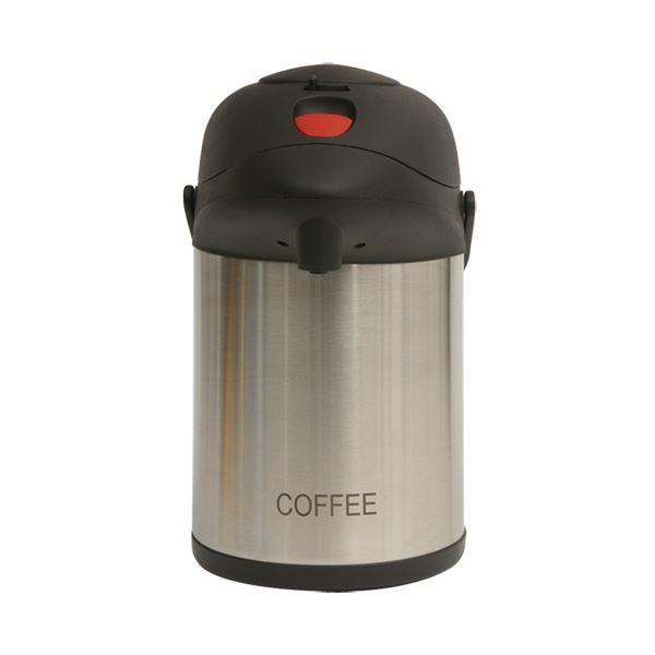 2.5Ltr 'Coffee' Inscribed Stainless Steel Vacuum Pump Pot MM Catering