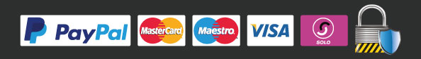 Pay securely for your M&M Catering products with Paypal, Visa and Mastercard