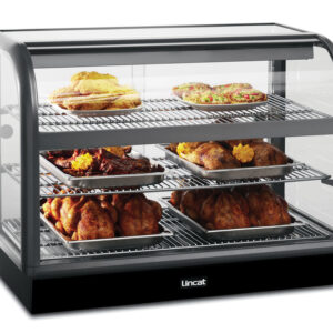 C6H/100B 650 Range Curved Front Heated Merchandiser - Back Service